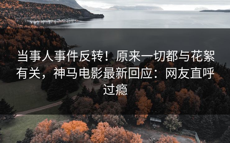 当事人事件反转！原来一切都与花絮有关，神马电影最新回应：网友直呼过瘾